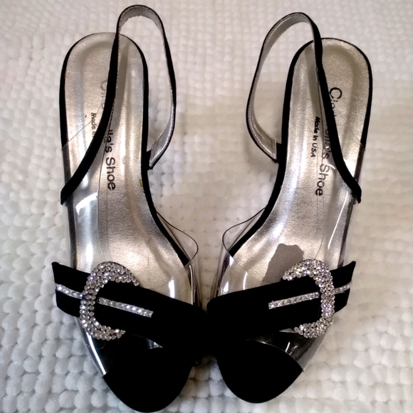 🔥Host pick🔥Cinderella's open toe slingbacks - Picture 1 of 6